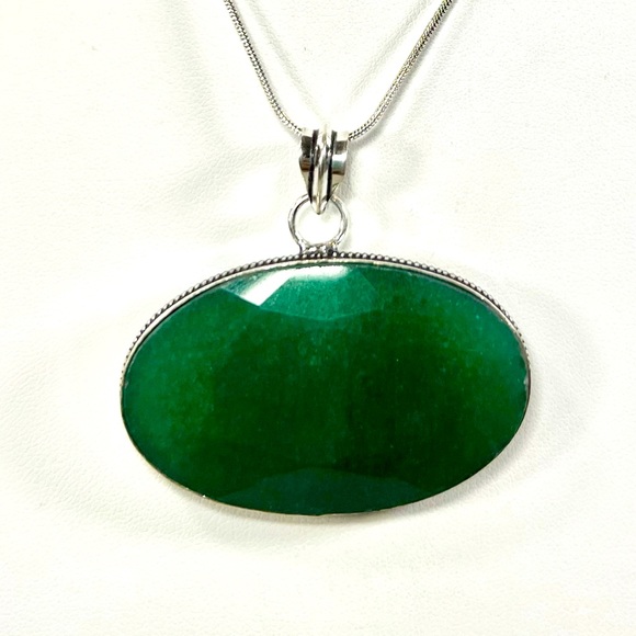 Jewelry - Emerald 925 Pendant